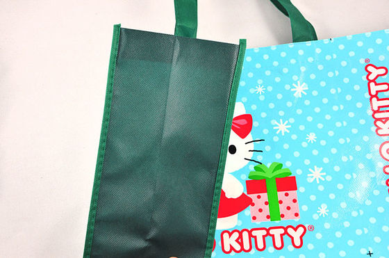 Customized Full Color Printing PP Ultrasonic Non Woven Tote Bag